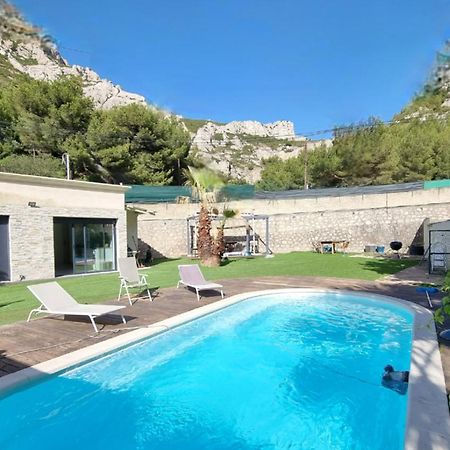 Villa Neuve Avec Piscine Privee Parc Des Calanques 15Min Velodrome มาร์กเซย ภายนอก รูปภาพ