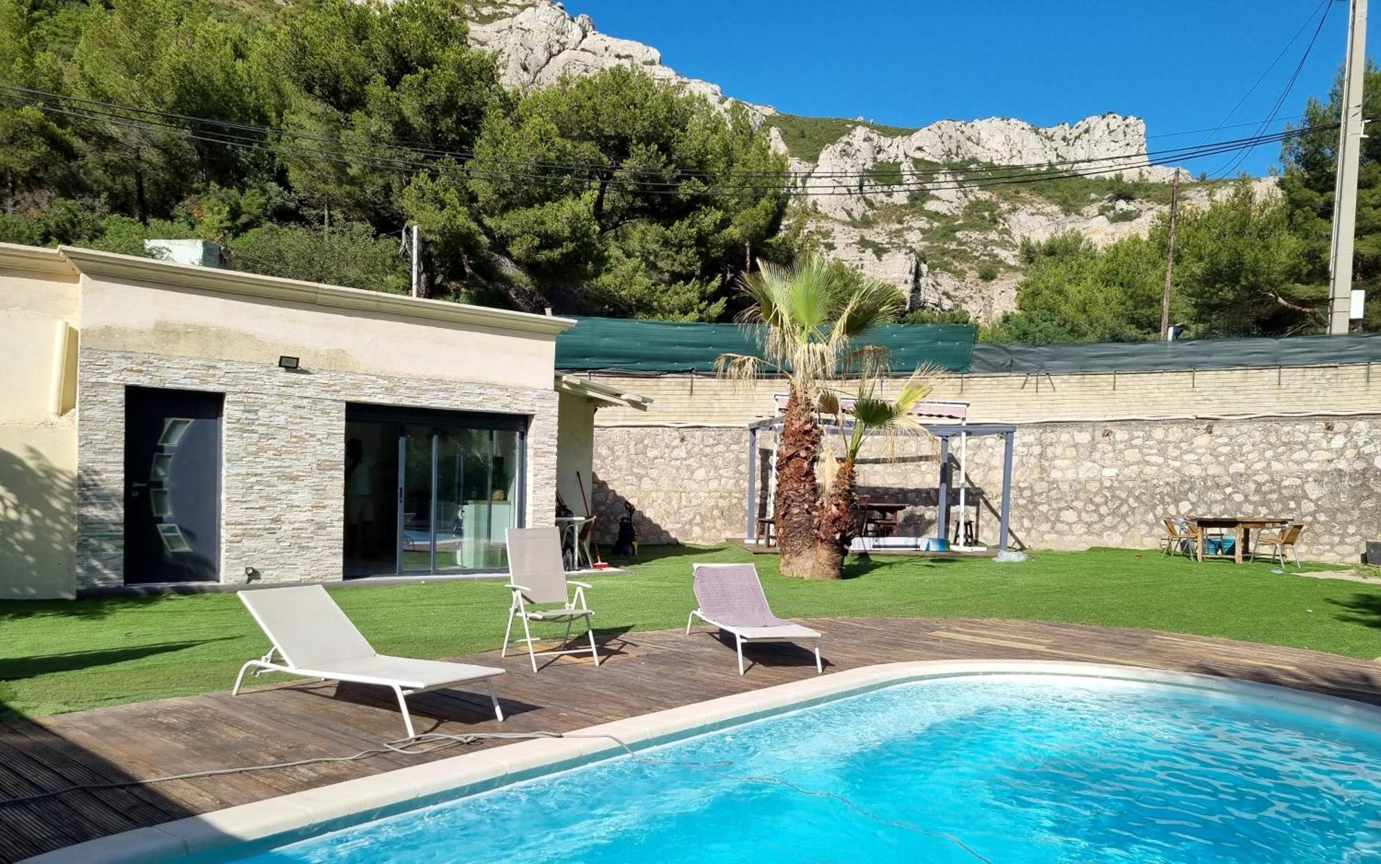 Villa Neuve Avec Piscine Privee Parc Des Calanques 15Min Velodrome มาร์กเซย ภายนอก รูปภาพ