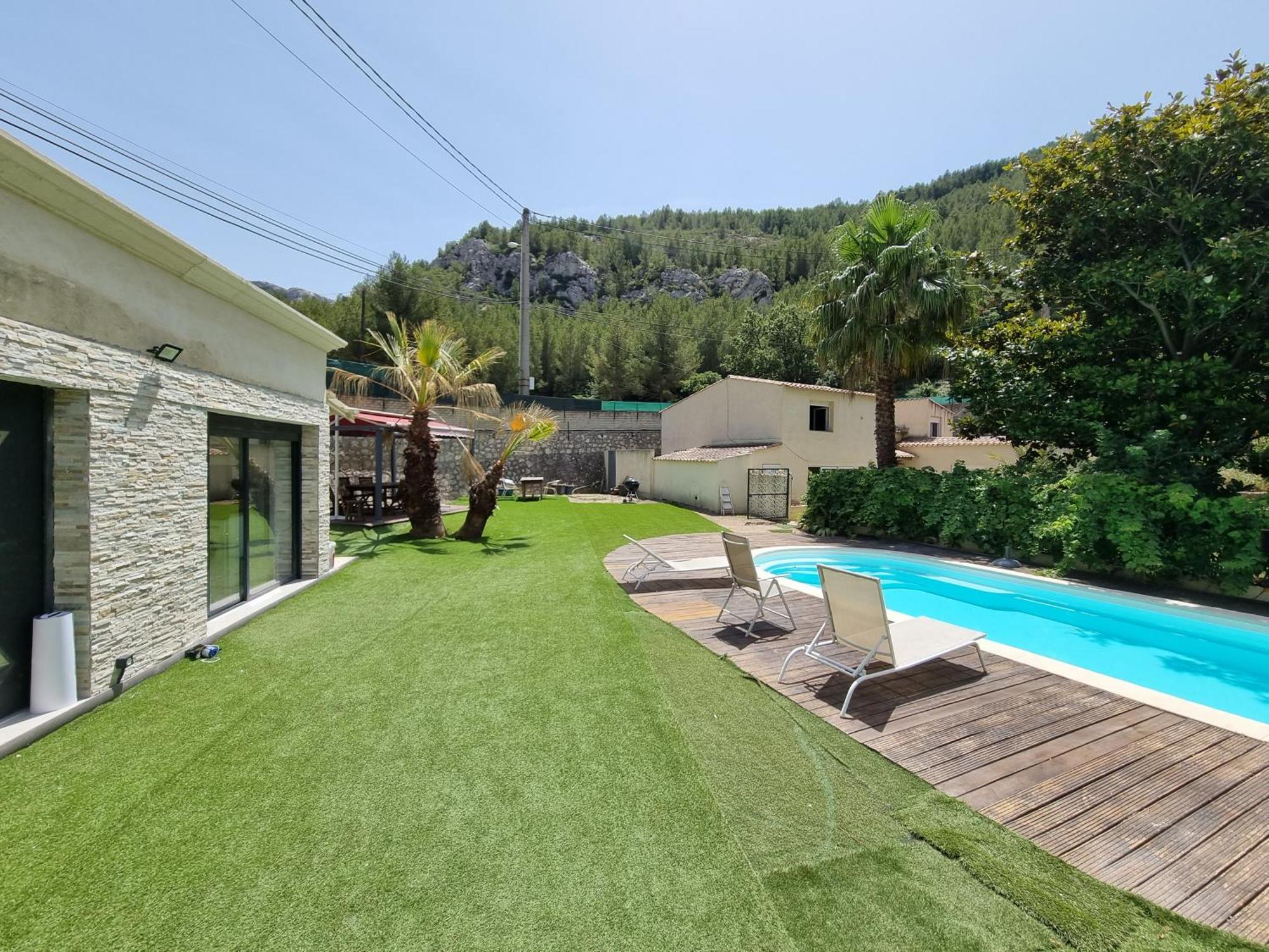 Villa Neuve Avec Piscine Privee Parc Des Calanques 15Min Velodrome มาร์กเซย ภายนอก รูปภาพ