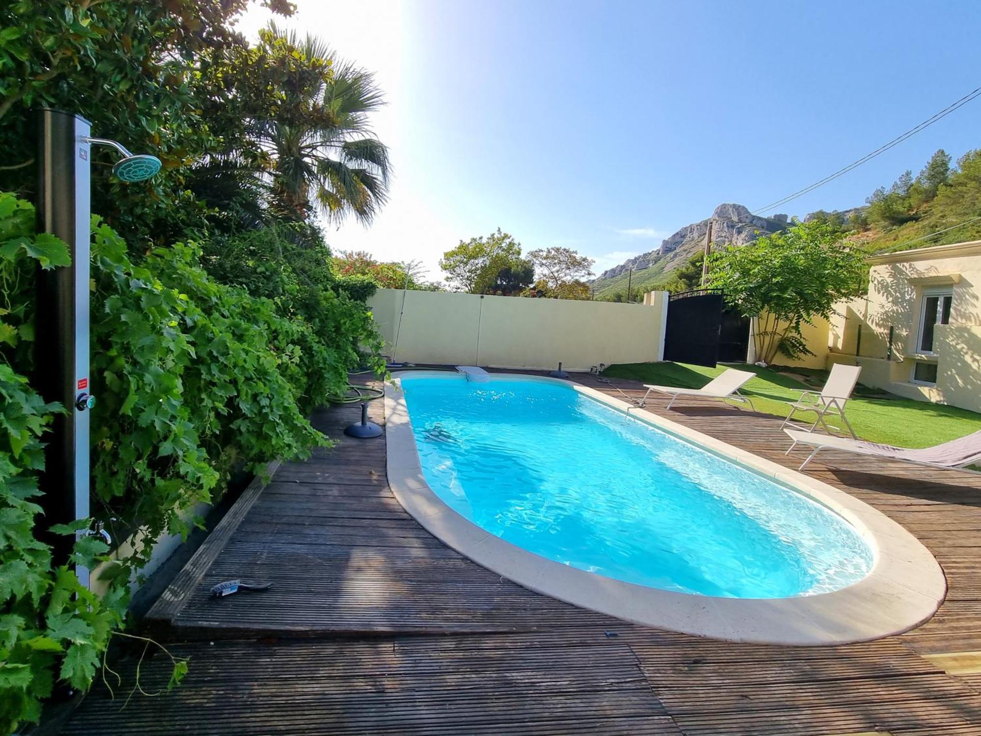 Villa Neuve Avec Piscine Privee Parc Des Calanques 15Min Velodrome มาร์กเซย ภายนอก รูปภาพ