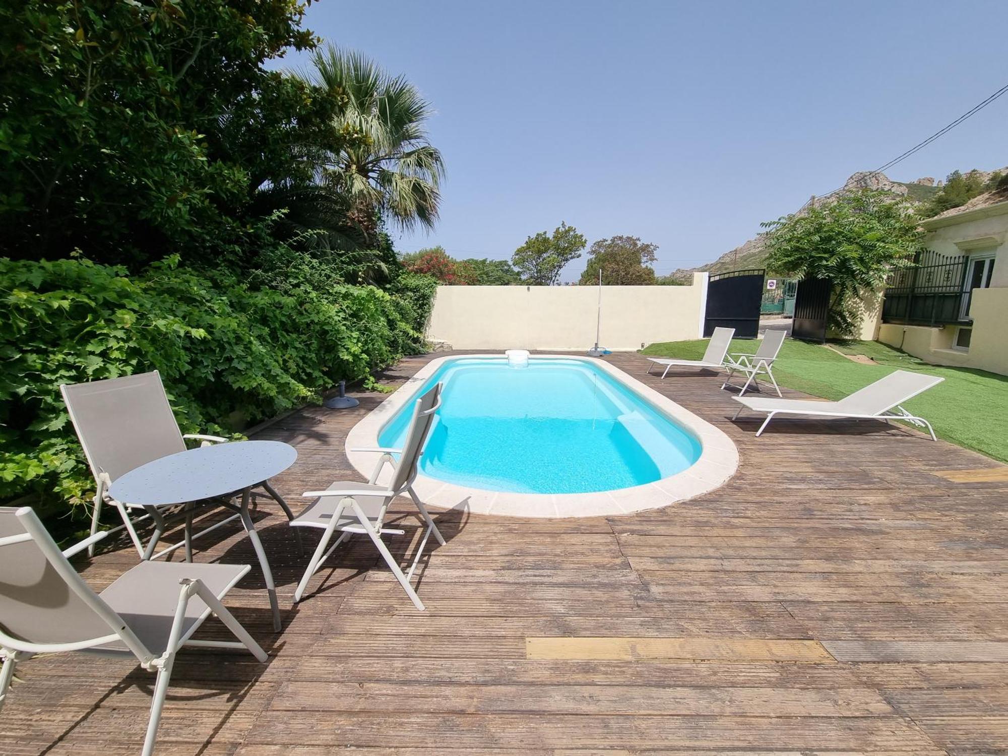 Villa Neuve Avec Piscine Privee Parc Des Calanques 15Min Velodrome มาร์กเซย ภายนอก รูปภาพ